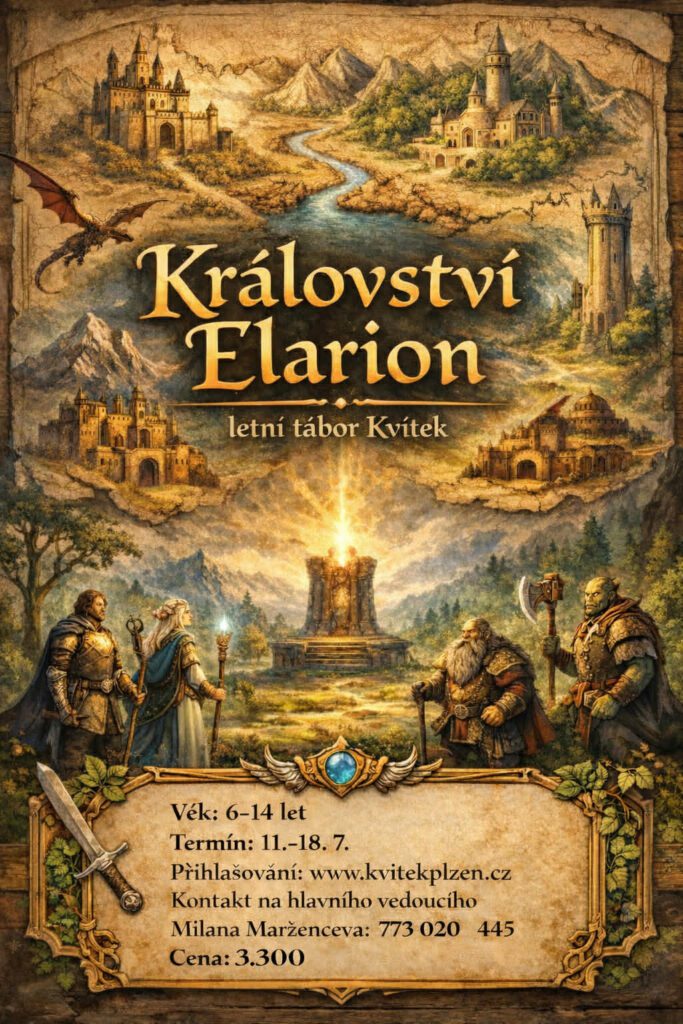 Plakát Podsadový Tábor Kvítek